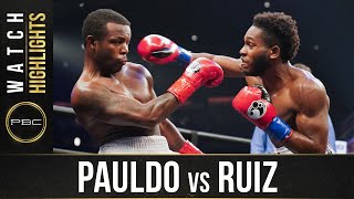 Pauldo vs Ruiz HIGHLIGHTS: August 29, 2020 | PBC on FS1