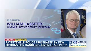 Fayetteville police frustrated by limited options for handling juvenile suspects