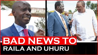 Sossion Delivers Bad news to Raila & Uhuru| News54