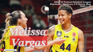 Melissa Vargas │FENERBAHÇE MEDICANA vs KEÇİÖREN BELEDİYESİ SİGORTA SHOP │  Turkish Volleyball League