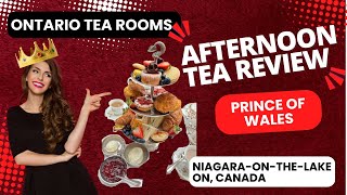 Afternoon Tea REVIEW: Prince of Wales Hotel, Niagara-on-the-Lake in Ontario Canada (Drawing Room)