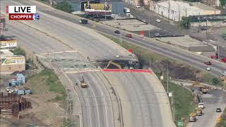 Traffic backs up as commuters navigate I-95 detours | What to know as crews work at collapse site