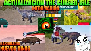 🔴ANALISIS DE NUEVA INFORMACIÓN OFICIAL SOBRE THE CURSED ISLE🦕😍|DINOS, HABILIDADES,MECANICAS Y MAS!