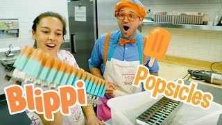 Blippi Eats Ice Creams and Popsicles | 1 HOUR OF BLIPPI | Food Videos For Kids | Blippi Toys