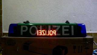 Hella RTK 6-SL - Polizei