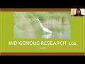 Conducting Research With Indigenous Peoples