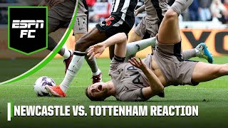 ‘ABSOLUTE SHOCKER from Van de Ven!’ Newcastle vs. Tottenham reaction | ESPN FC