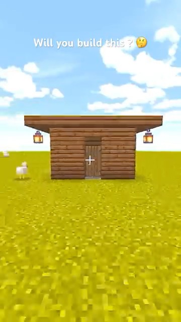 Minecraft Easy Starter House рџџў Shorts Youtube