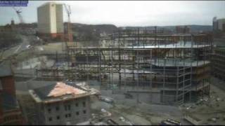 Consol Energy Center - Pittsburgh Penguins Arena Timelapse 2008-09