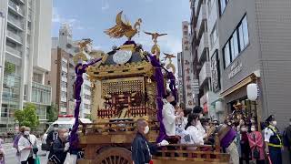 令和四年 下谷神社例大祭 神輿山車巡行