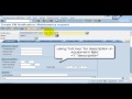 sap basics using hot key to search equipment