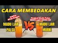 CARA MEMBEDAKAN MADU LIAR PALSU DAN ASLI (MURNI)🔥 BONGKAR KEJAHATAN MADU PALSU DI INDONESIA