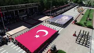 Zırhlı birlikler yemin töreni ve muhteşem drone görüntüleri / TAMAMI