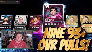 *9 93+ OVR PULLS!* HUGE NHL 24 PACK OPENING