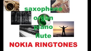 Phone ringtones. Nokia ringtone on instruments.
