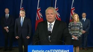 Ontario imposing COVID-19 restrictions on Toronto, Peel Region and Ottawa: Ford