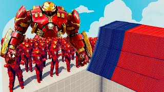 200x IRON MAN + 1x HULKBUSTER vs EVERY GOD - Totally Accurate Battle Simulator TABS