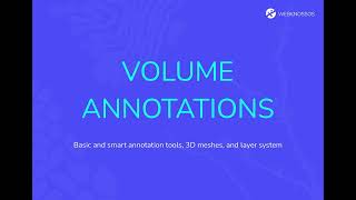 Tutorial Volume Annotations