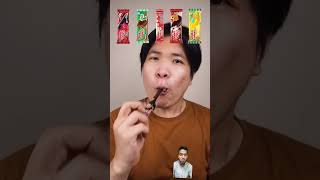 EATING GLICO WLING ICE CREAM #asmr #mukbang #shorts