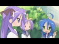 lucky star konata te te te te te teeeeeee poki poki