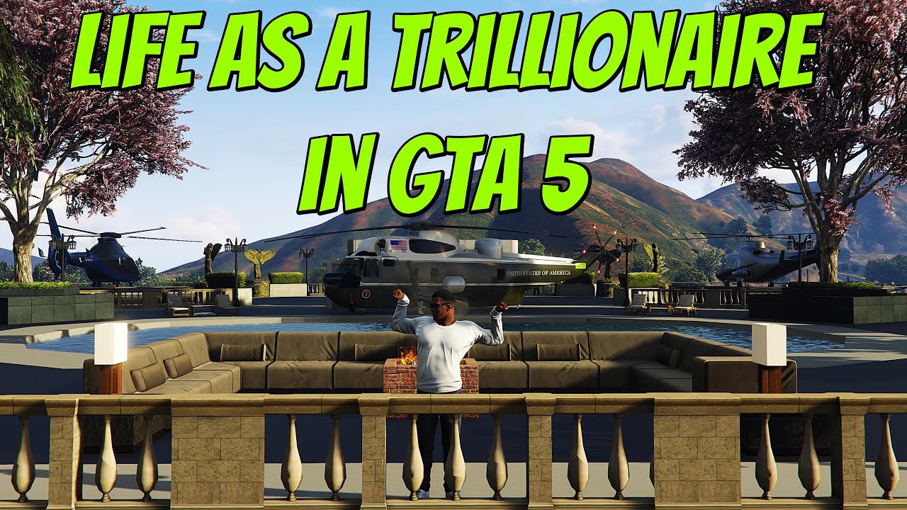 Playing Gta 5 As A Trillionaire Youtube