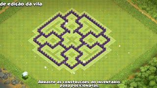 Layout CV7 Clash Of Clans  100% ANTI PT