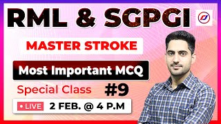 RML | SGPGI ||  NORCET | CHO EXAM SPECIAL Class  || Most Important Questions || RJ CAREER POINT