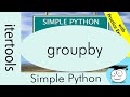 Groupby | Iterators | Simple Python Tutorials | #Shorts