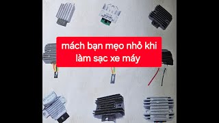 Học sửa xe máy,  cách làm sạc xe máy hiệu quả đúng nhất @HONDA.HUY.HOANG.1