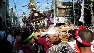 H23 萩中神社祭礼　宮出