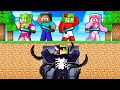 HUNTERS vs VENOM SPEEDRUNNER in Minecraft!