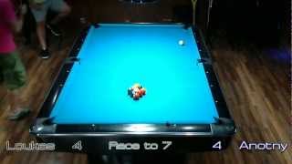 Semi-Final 9 Ball: Loukas vs Antony