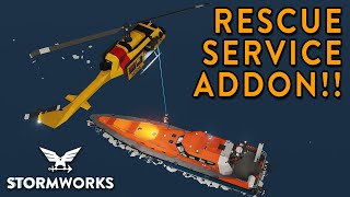 New AI Rescue Service Addon!! - Stormworks