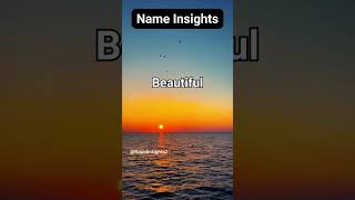 What Does the Name 'Bella' Mean? (You Won't Believe It!) #shorts