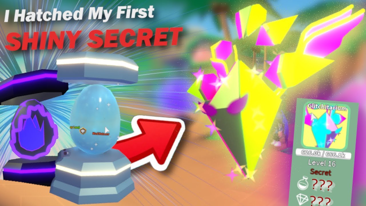 ёяш Hatching My First ёятеshiny Secretёяте In Science Simulator Roblox Youtube