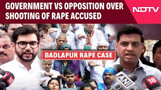 Badlapur Rape Case | Maharashtra Government Vs Opposition Over Shooting Of Badlapur Rape Accused