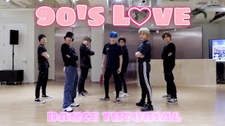 NCT U - 90's Love [DANCE TUTORIAL SLOW MIRRORED]