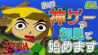 【ゼルダの伝説 風のタクト】初ゼルダやっていく part1【初見プレイ】※ネタバレあり※