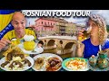 The ULTIMATE Bosnian Food Tour in Sarajevo - BOSNIAN CEVAPI + Balkan Food in Bosnia & Herzegovina