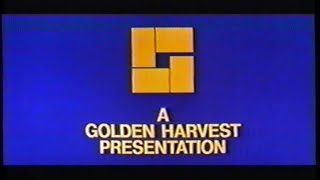 A Golden Harvest Presentation (1972) Company Logo (VHS Capture)