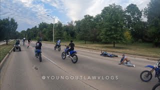 Baltimore Rideout Dirt Bike Capital Crazy Crash🚨 2024