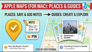 Stop Using Apple Maps Wrong! | Create Custom Guides & Saved Places (Mac Tutorial)