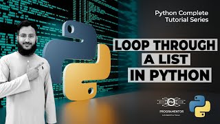 Loop Through a List In Python | How To Loop Through List In Python | Python Tutorials (Hindi/Urdu)