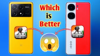 IQOO NEO 9 PRO 🆚 POCO X6 PRO | Comparison 😱 |Honest Review | #bgmitest #pocox6pro5g #iqooneo9pro