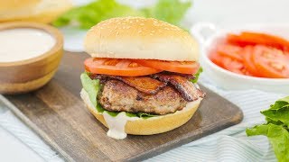 Chicken Caesar Burgers | Healthy Meal Plans