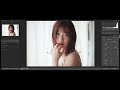 ポートレート レタッチ初心者必見！モデルさんや被写体さんが喜んでくれる基本レタッチ！lightroom レタッチ動画 写真レタッチ