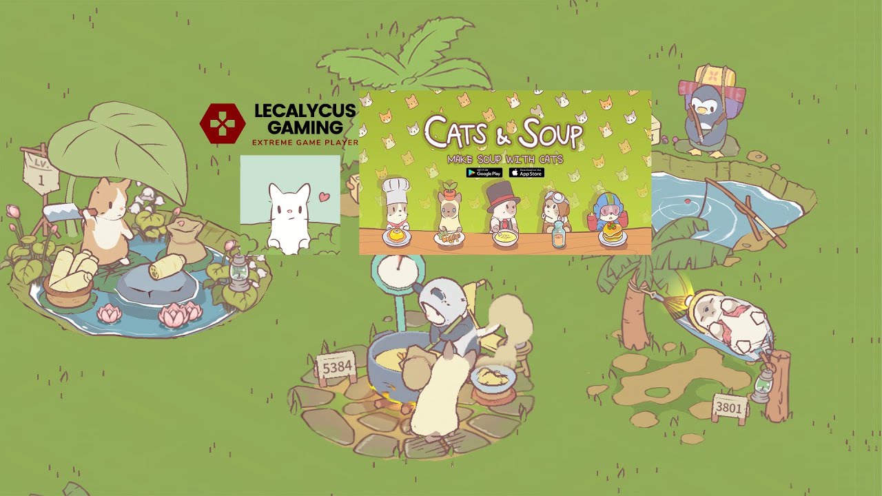 I Spend 30 Minute On This Game Episode 8 (Cats & Soup - Cute Idle Game ...