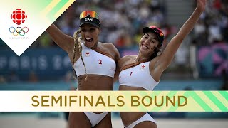 How Canada can beat Switzerland in beach volleyball semi-finals | #paris2024