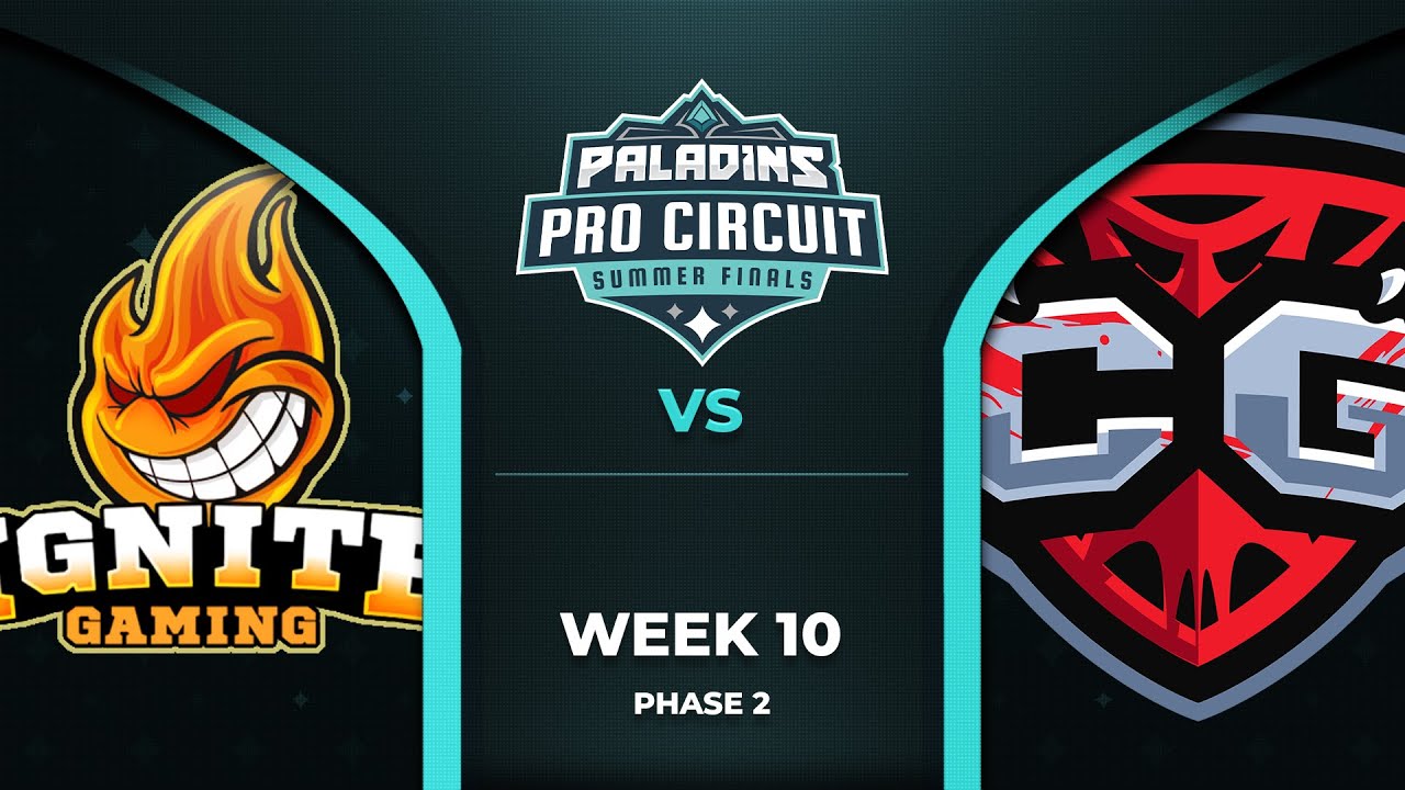 PALADINS Pro Circuit: IGNITE GAMING Vs Carnage Gaming (Phase 2 Week 10 ...