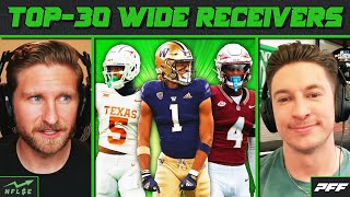 TOP 30 WRs FOR THE 2024 NFL DRAFT | NFL Stock Exchange